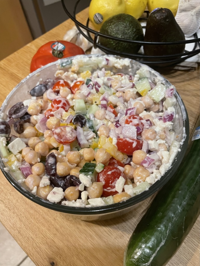 Greek Chickpea Salad