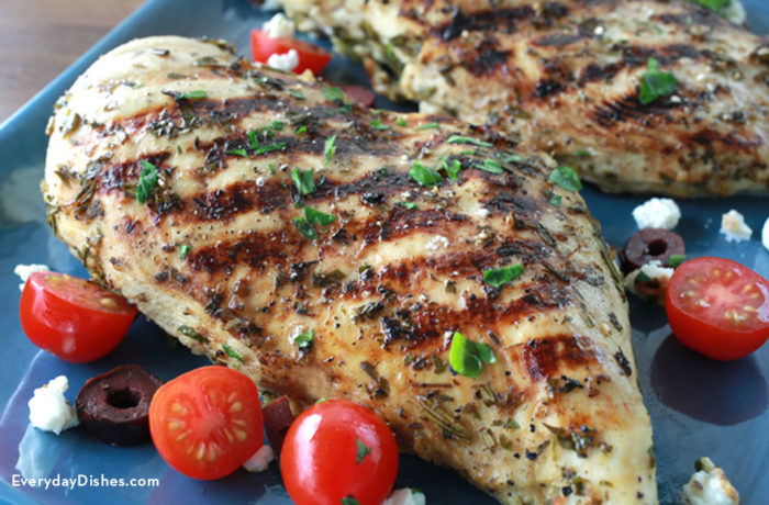 Greek Marinated Grilled Chicken Recipe