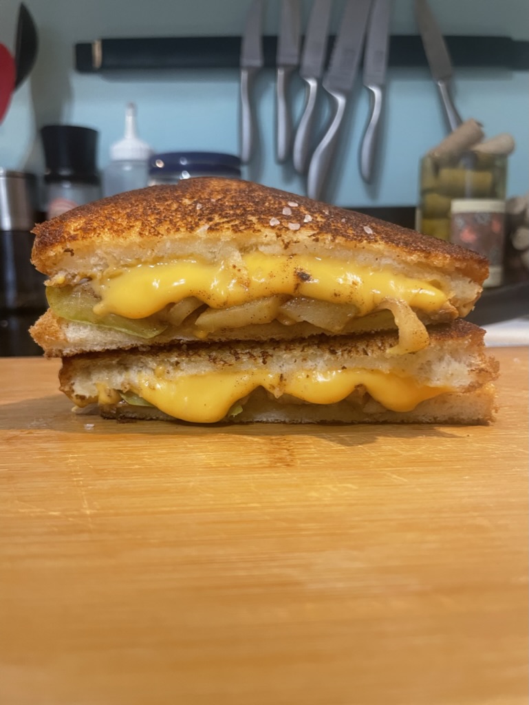 Green Apple Grilled Cheese