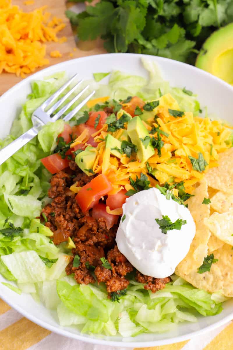 Ground Beef Taco Salad