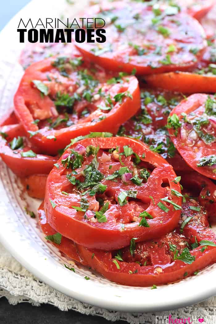 Marinated Tomatoes