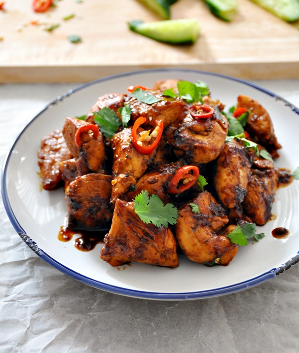Thai-Style Garlic Chicken