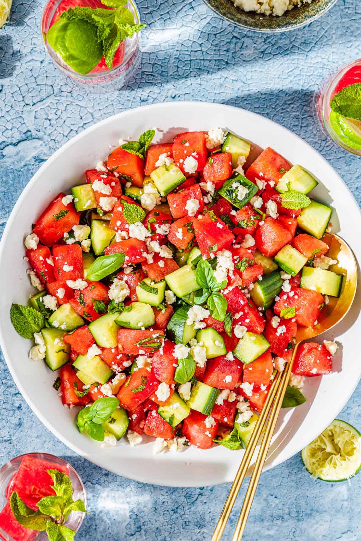 Watermelon Salad with Feta